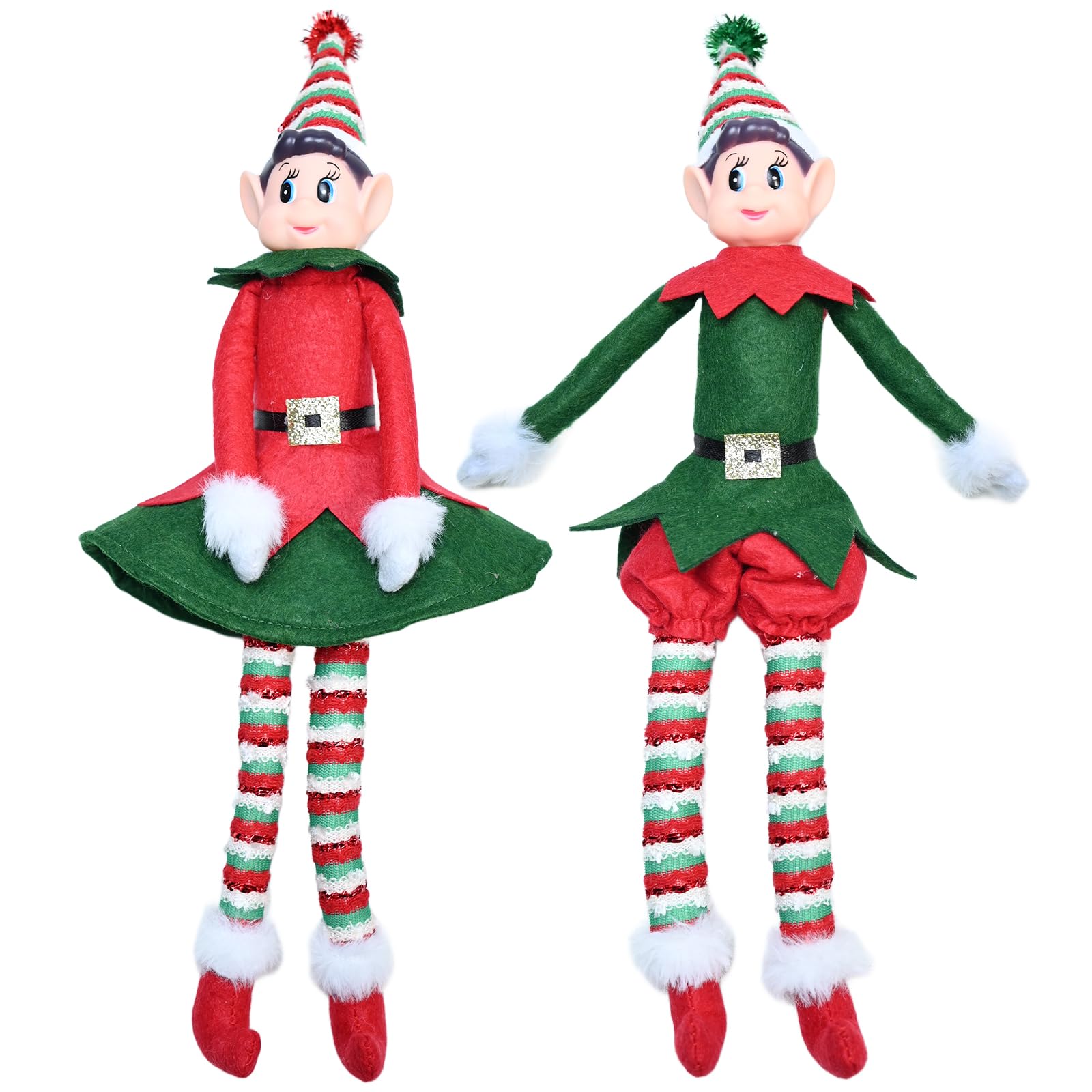 1 Pezzo di Natale Bambola di Peluche Svedese Fatta a Mano Santa per
